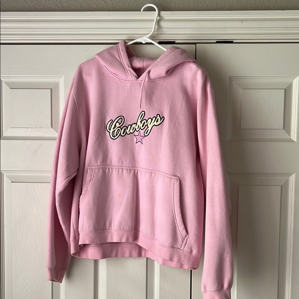 Pink Hoodie Sweater